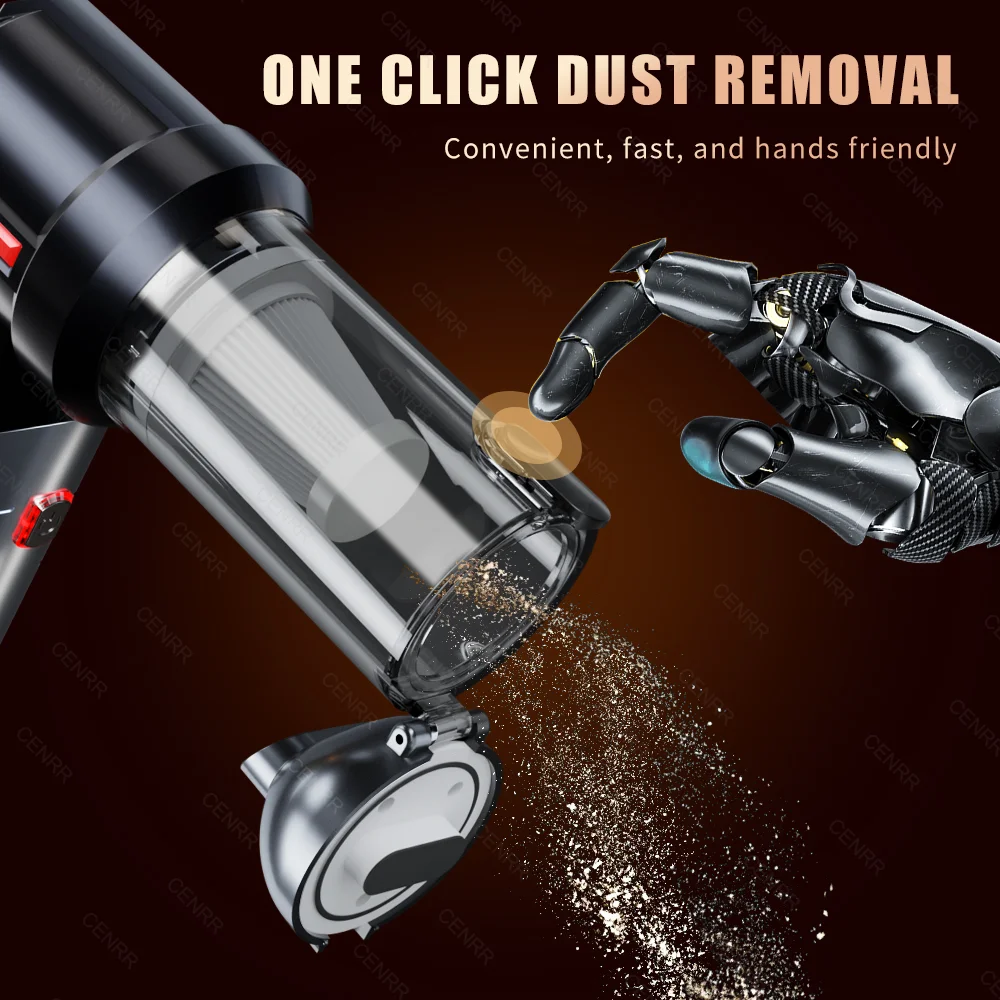 CENRR 998000PA Powerful Mini Vacuum Cleaner Cordless Portable Car Vacuum Cleaner for Home Appliance Handheld Blower Car Cleaner 6